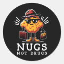 Recherche de nugget autocollants Restauration rapide