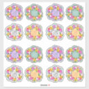 Search for easter stickers Watercolor