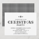 Search for black and white buffalo plaid invitations Simple