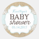 Search for burlap baby shower stickers Lace
