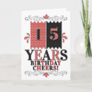 Search for boys 15th birthday cards For kids