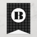 Recherche de zigzags cartes postales Noir