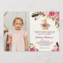 Search for feather birthday invitations For kids