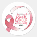 Search for cancer ribbon stickers Pink october