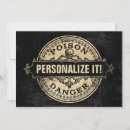 Search for poison invitations Vintage
