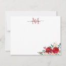 Search for monogrammed christmas cards For her