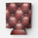 Search for leather can coolers Red
