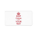 Search for keep labels Keep calm and