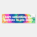 Search for tieing bumper stickers Colourful
