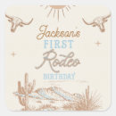 Search for vintage rodeo stickers Western first birthday party