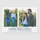 Search for engagement announcement cards Getting married