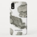 Search for black and white marble iphone cases Watercolor