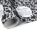 Search for cowhide wrapping paper Black