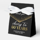 Search for 60th birthday favour boxes Sixty