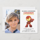 Search for avengers invitations Iron man