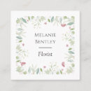Search for frames business cards Botanical