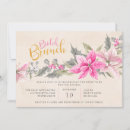 Recherche de poinsettia bridal shower invitations Aquarelle
