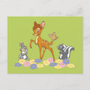 Recherche de bois naturel cartes postales Disney bambi
