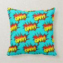 Search for comic pillows Boom
