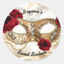 Search for masquerade sweet 16 stickers Birthday