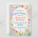 Search for colourful sea shells invitations Stylish