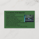 Search for beat business cards Music