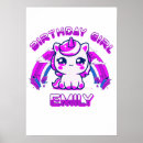 Search for unicorn birthday posters Girl