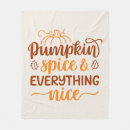 Search for pumpkin spice blankets Autumn
