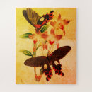 Recherche de papillon vintage puzzles Nature