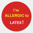 Recherche de allergie de latex Allergique