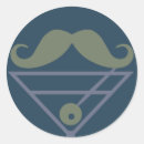 Recherche de moustaches autocollants Drôle