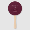 Search for wedding invitations for hand fans Simple