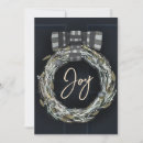 Recherche de wreath photo card holiday cards Nouvelle maison