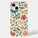 Search for colourful paintings iphone cases Floral pattern