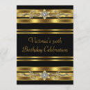Search for jewel birthday invitations Black