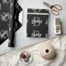 Search for gray wrapping paper Girly