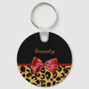 Search for gold black leopard keychains Elegant