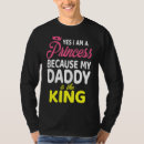 Recherche de princesse papa tshirts Roi