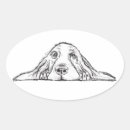 Search for hound dog stickers Basset