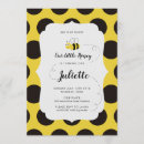 Search for bumble bee party invitations Little honey