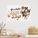 Search for pets life posters Life is better