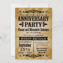 Search for country western anniversary invitations Rustic