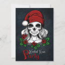 Search for gothic christmas invitations Alternative