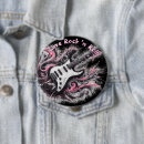 Search for rock and roll buttons Black