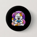 Search for anime cat buttons Kawaii