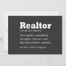Search for realtor invitations Black and white