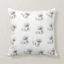 Search for bichon frise dog pillows White