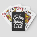 Search for safe playing cards Stay at home
