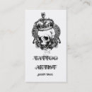 Recherche de dessin crâne cartes visite Tatouage