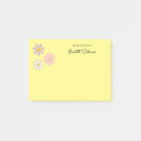 Search for yellow flower post it notes Cute